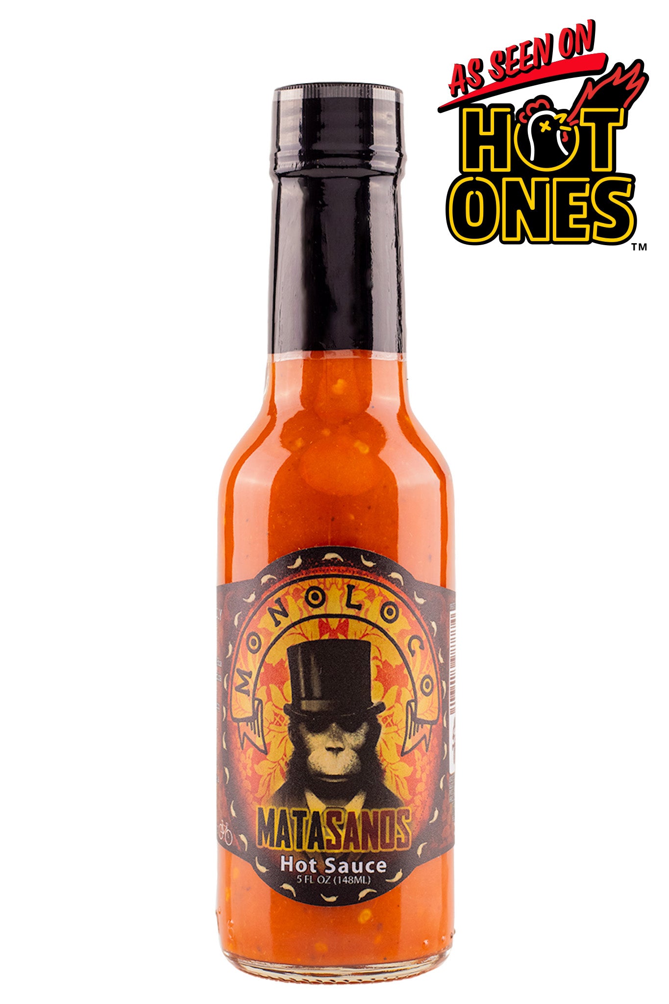 MataSanos Hot Sauce by Chile Monoloco HEATONIST