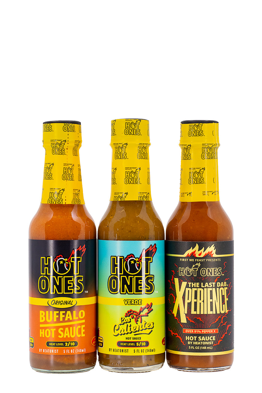 Hot Ones Hot Sauce Trio - Season 23 | HEATONIST