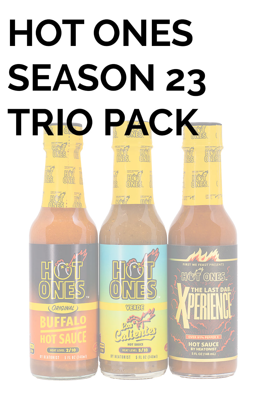 Hot Ones Hot Sauce Trio - Season 23 | HEATONIST