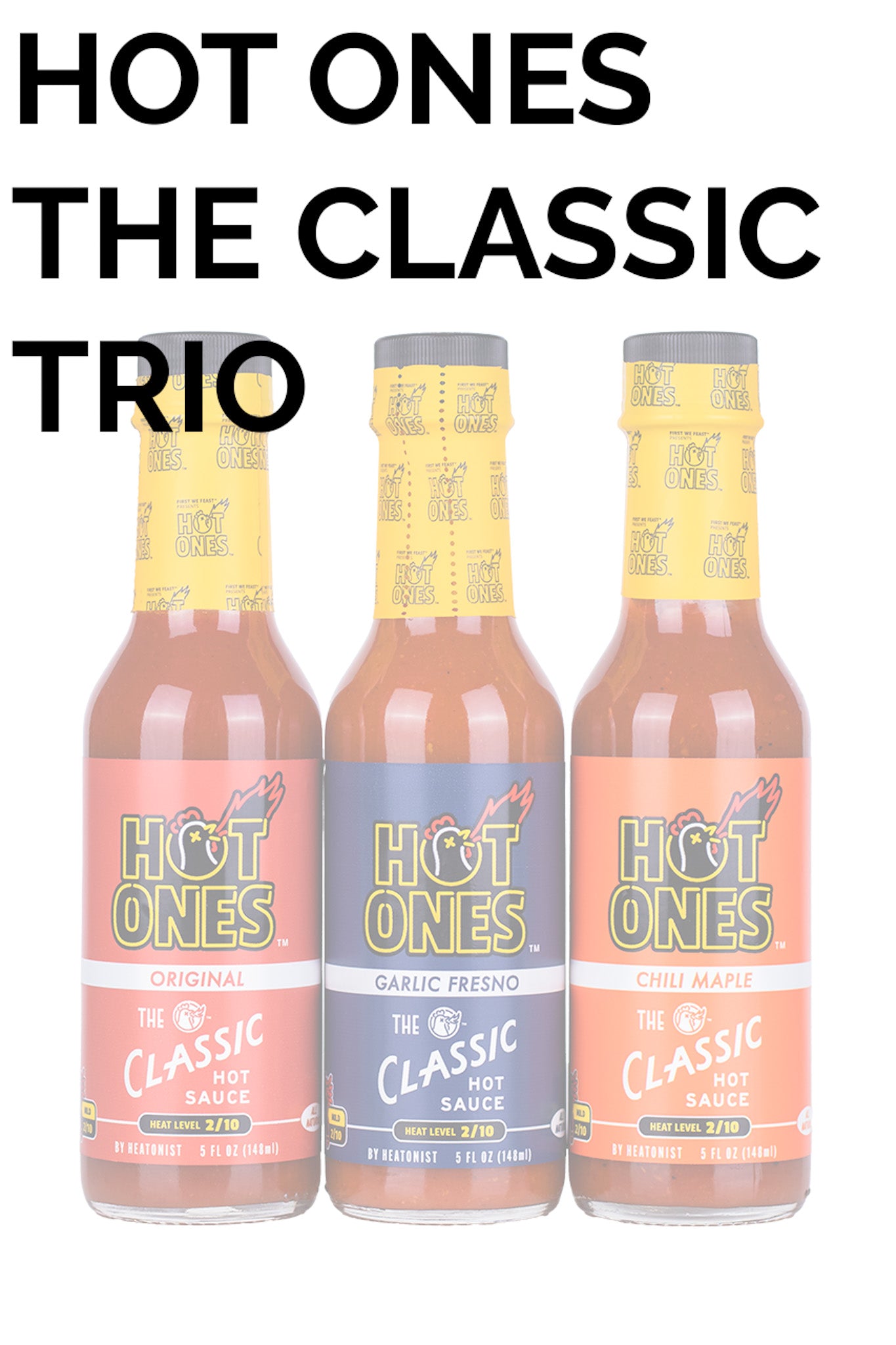 Hot Ones The Classic Trio | Hot Ones Hot Sauce