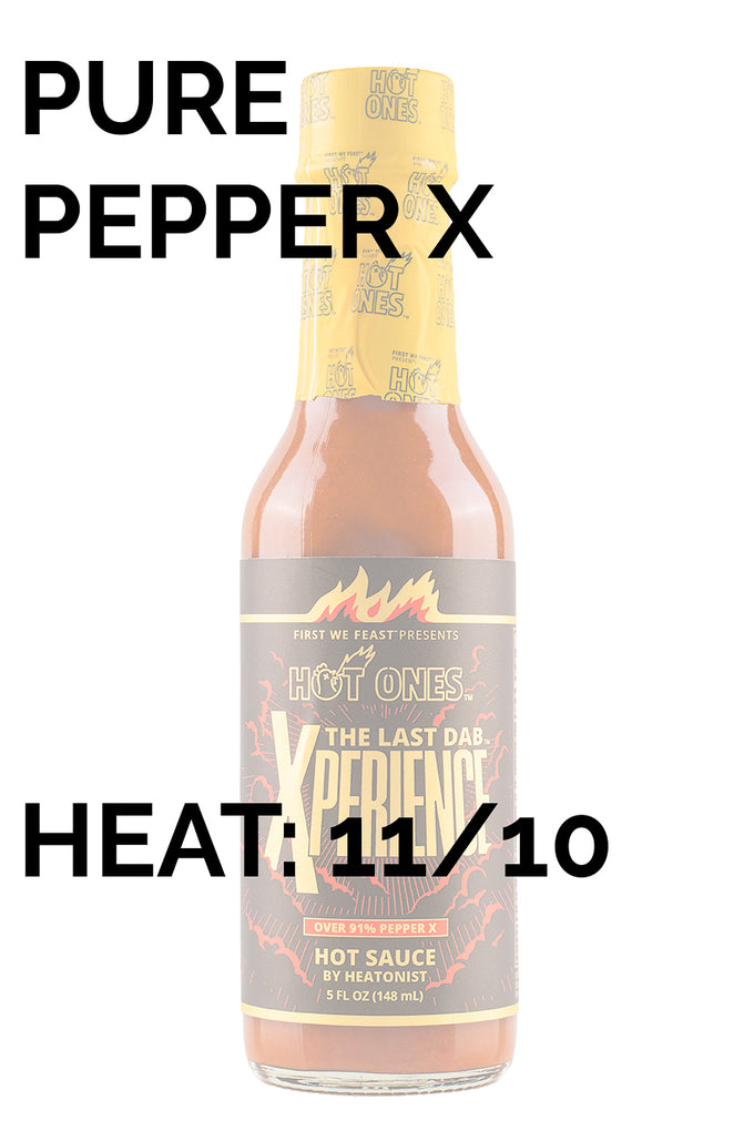 Try Pepper X Hot Sauce