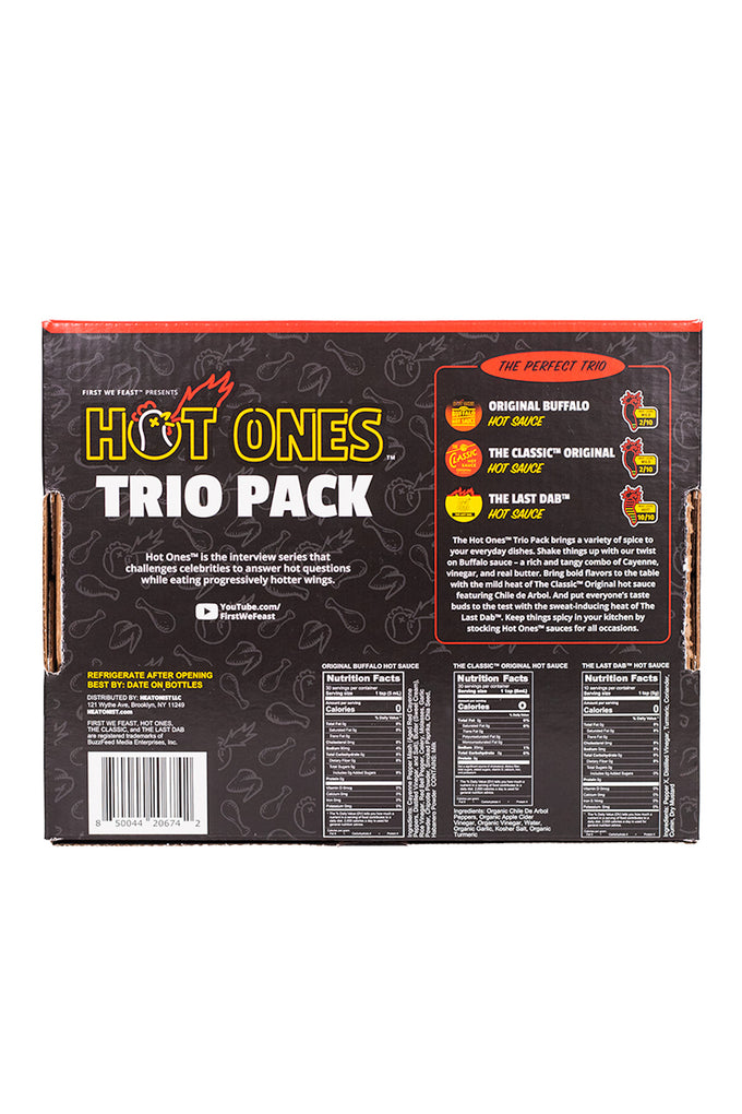 Hot Ones | Buffalo & Classic Mini Dab Challenge (3 Pack)