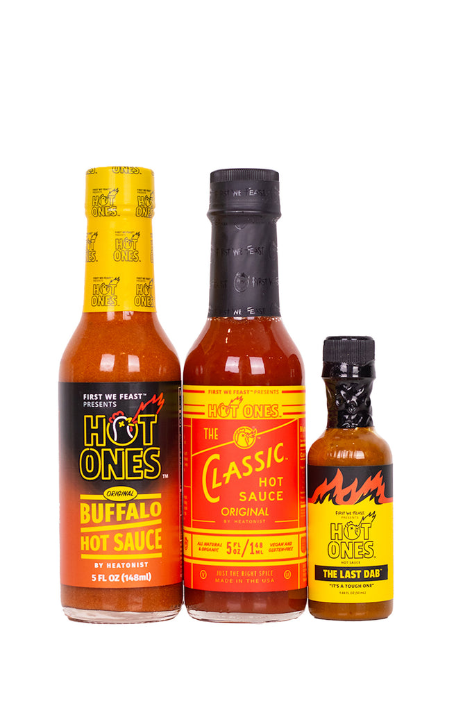 Hot Ones | Buffalo & Classic Mini Dab Challenge (3 Pack)