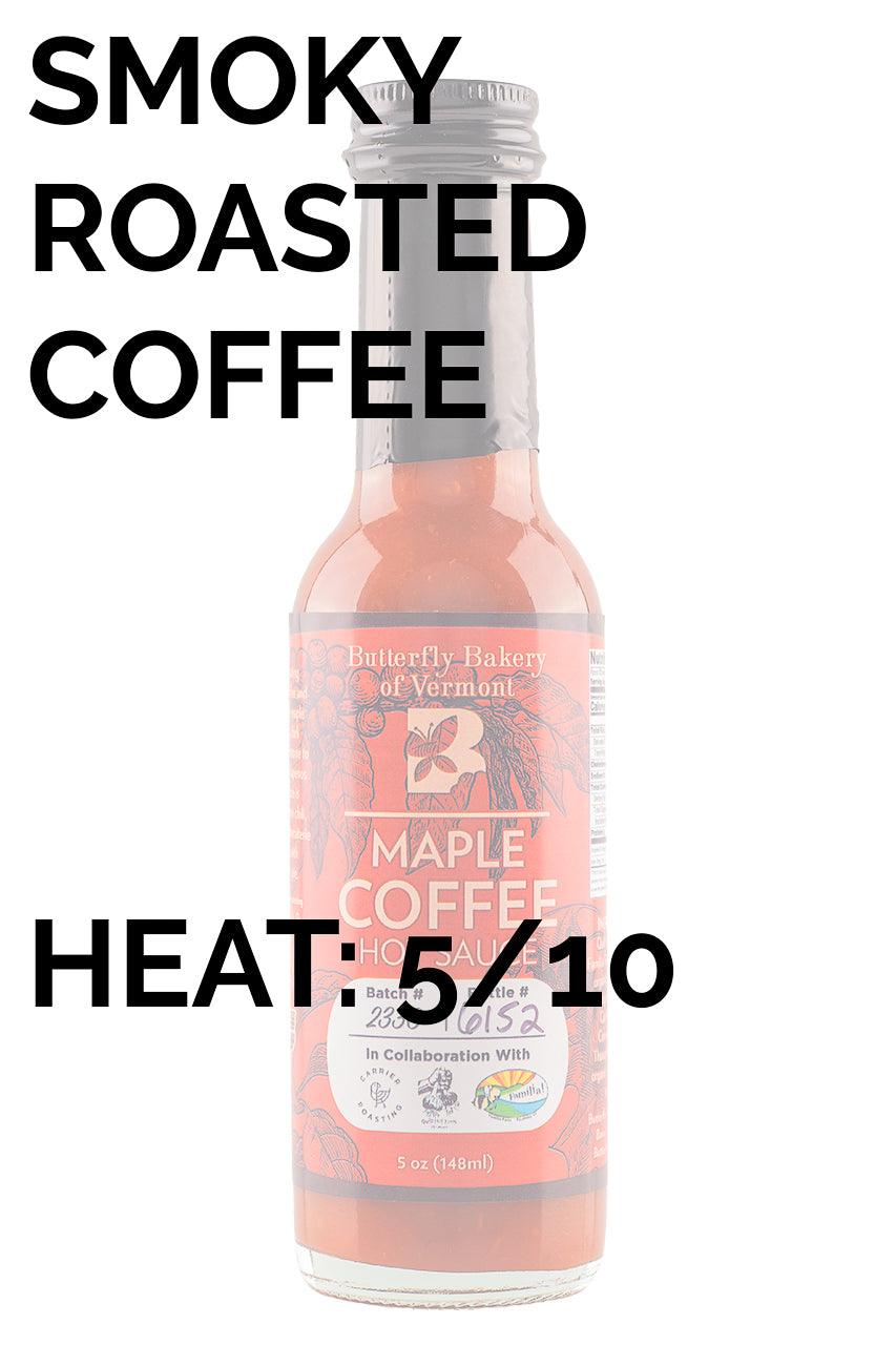 Maple Coffee Hot Sauce | Butterfly Bakery