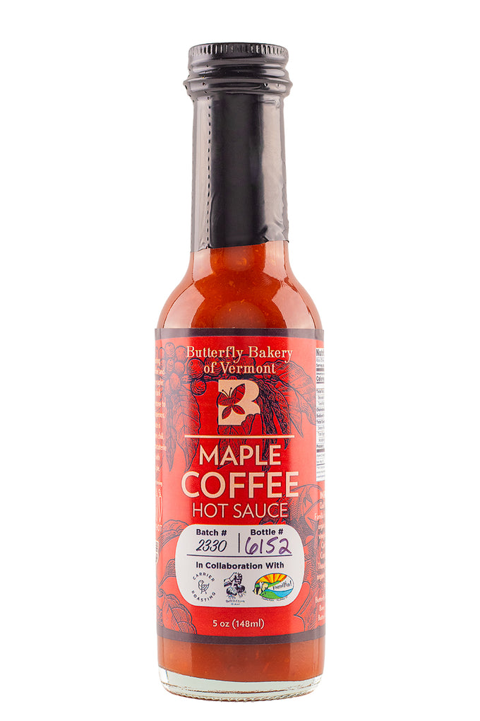 Maple Coffee Hot Sauce | Butterfly Bakery