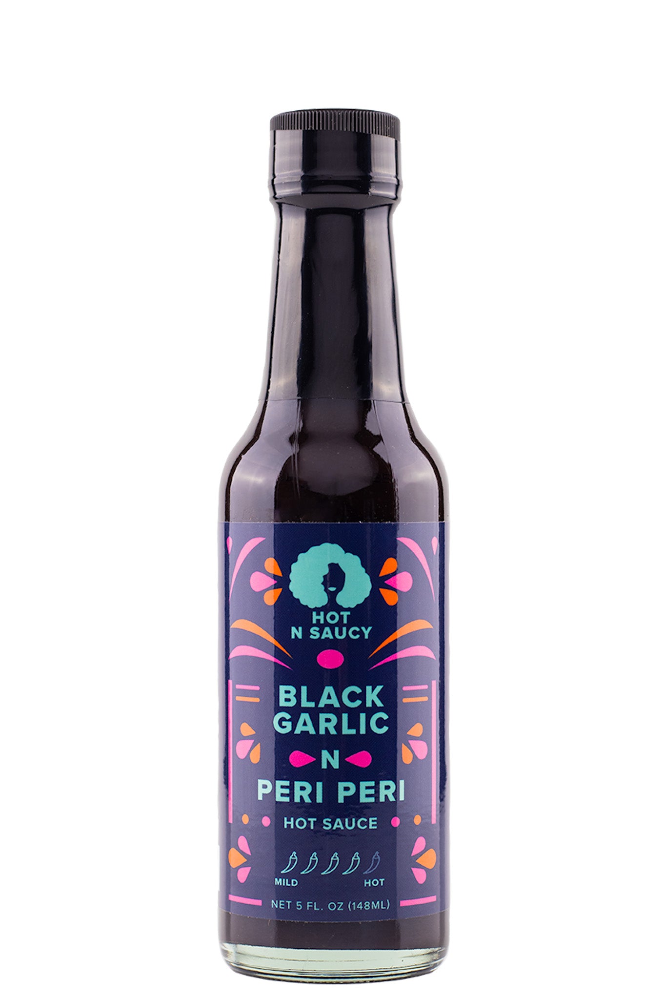 Black Garlic n Peri Peri Hot Sauce | Hot N Saucy