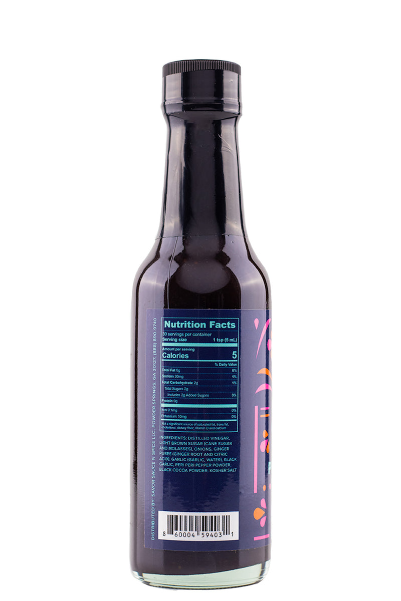 Black Garlic n Peri Peri Hot Sauce | Hot N Saucy