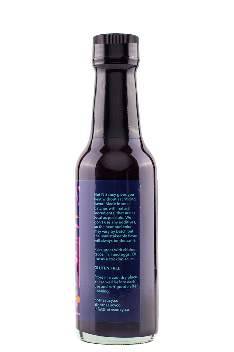 Black Garlic n Peri Peri Hot Sauce | Hot N Saucy