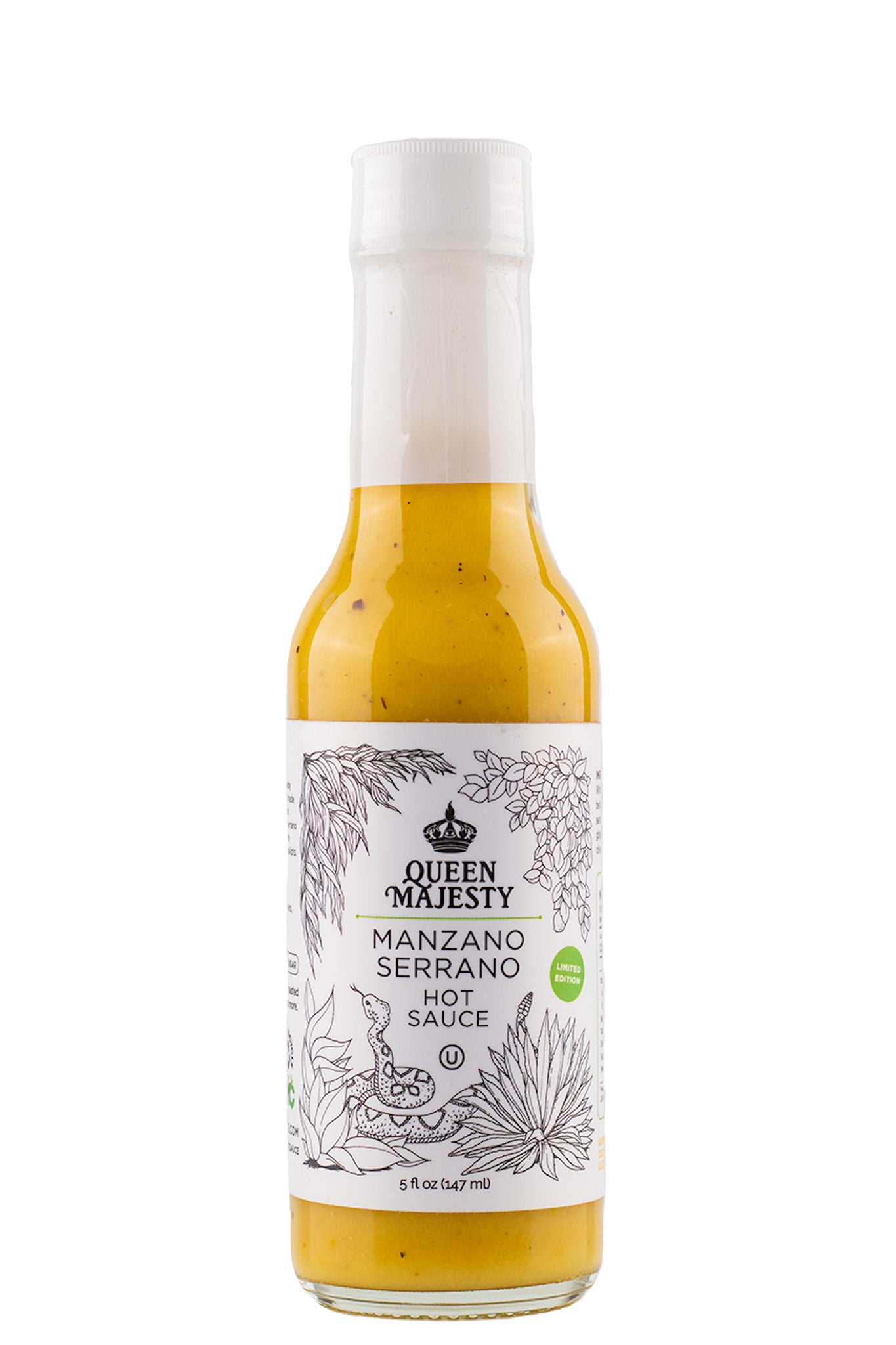 Manzano Serrano Hot Sauce | Queen Majesty