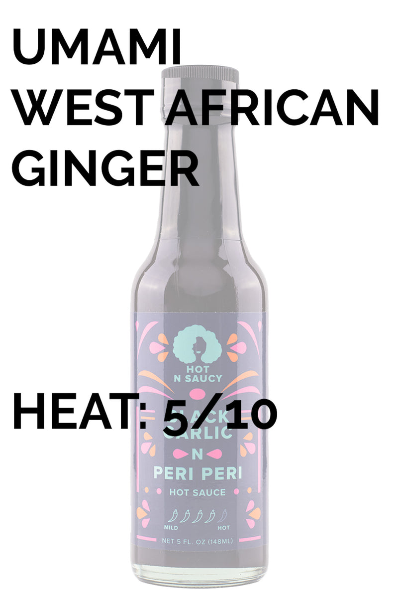 Black Garlic n Peri Peri Hot Sauce | Hot N Saucy