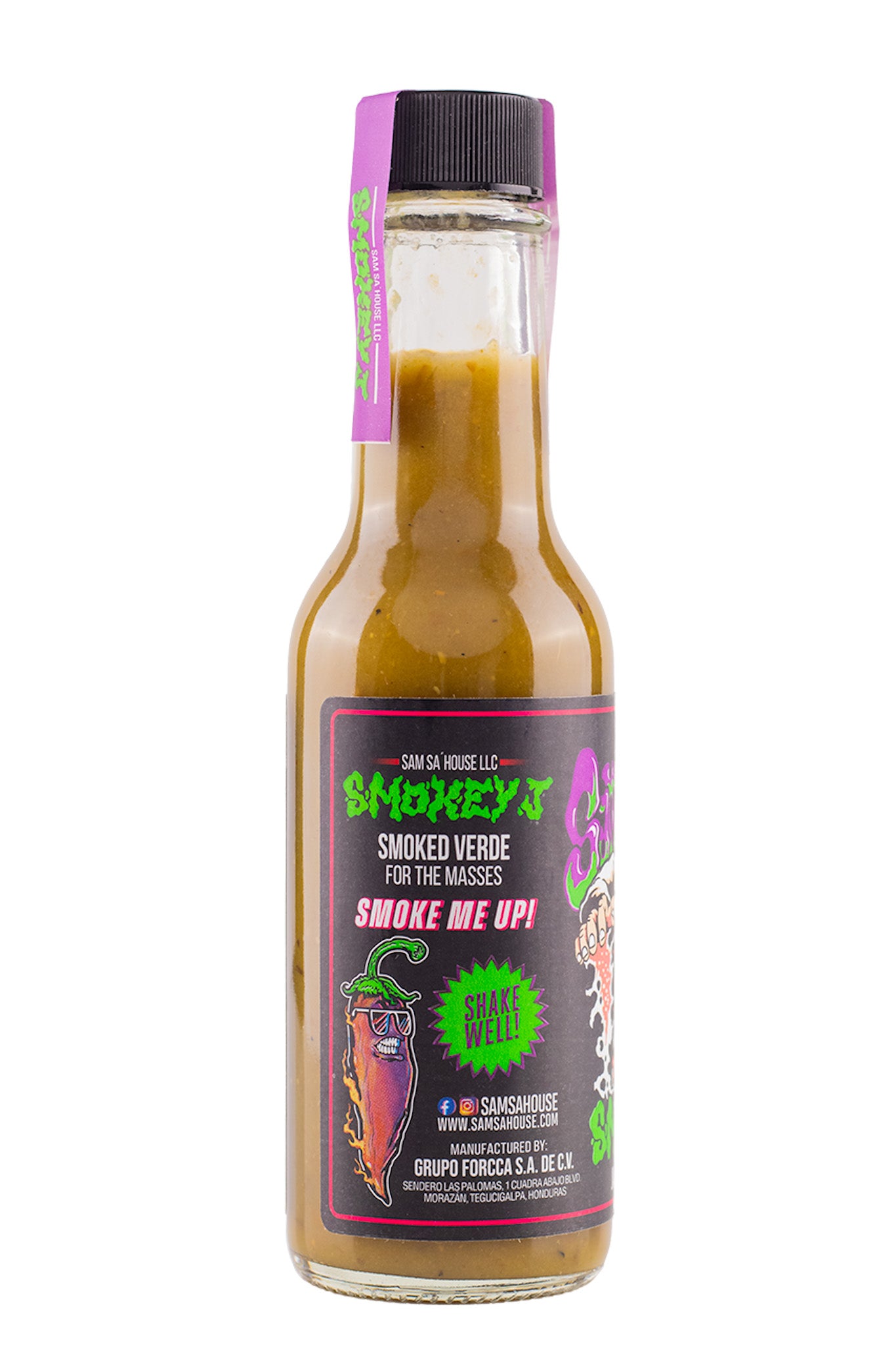 Smokey J Hot Sauce by Sam Sa'House | HEATONIST