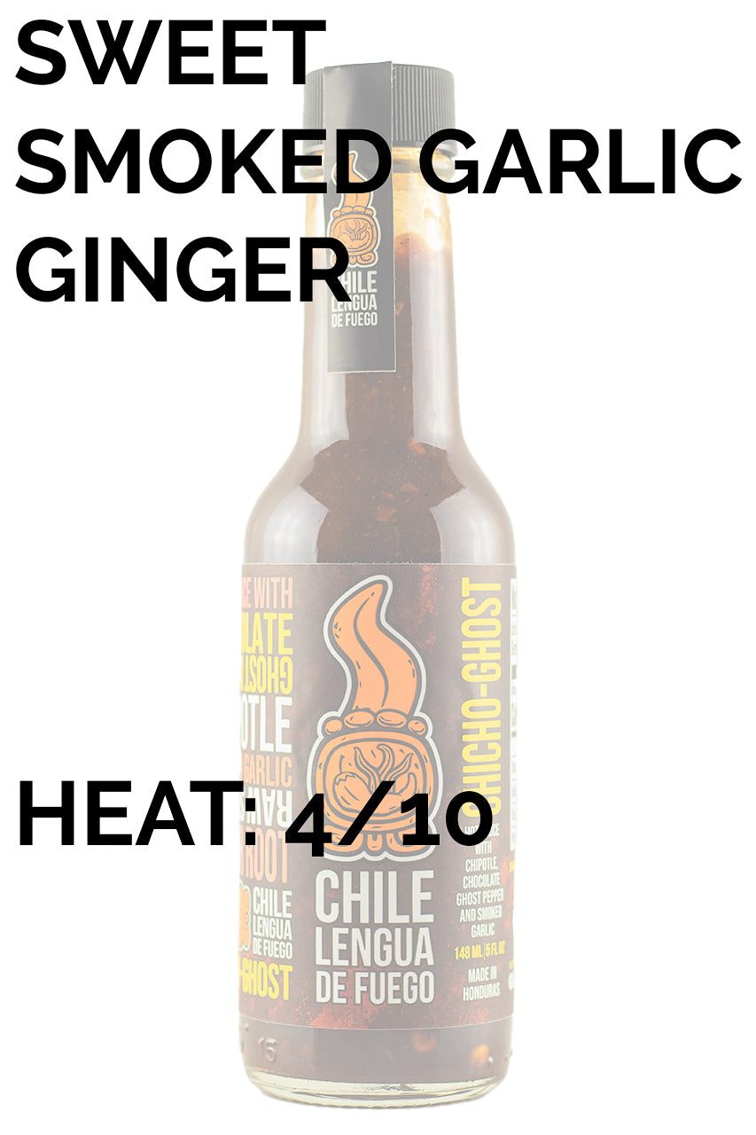 Chicho-Ghost Hot Sauce | Chile Lengua De Fuego