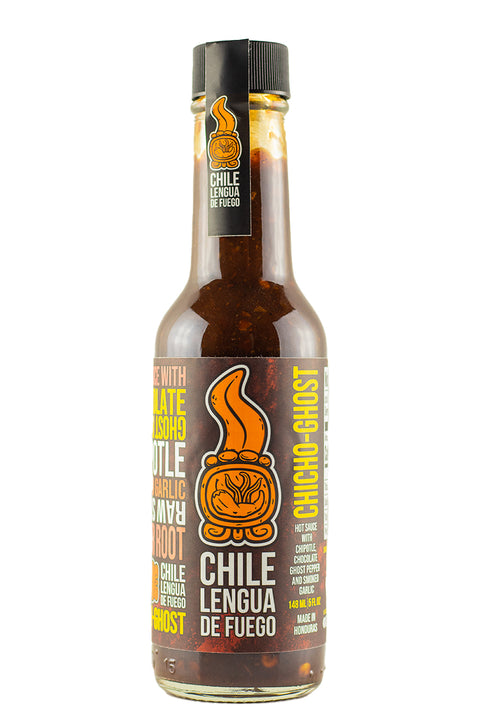 Chicho-Ghost Hot Sauce | Chile Lengua De Fuego