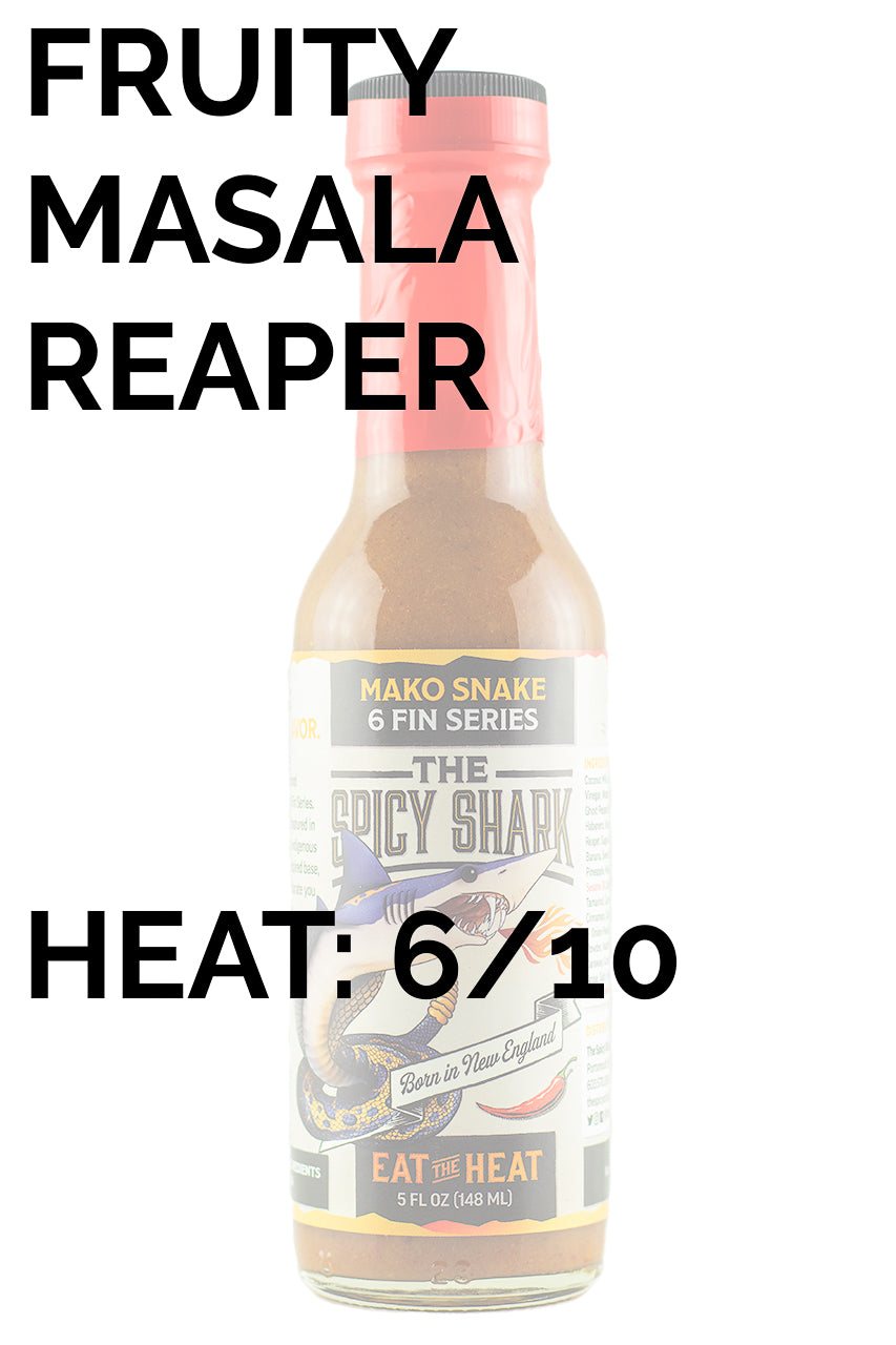 Mako Snake Hot Sauce | The Spicy Shark