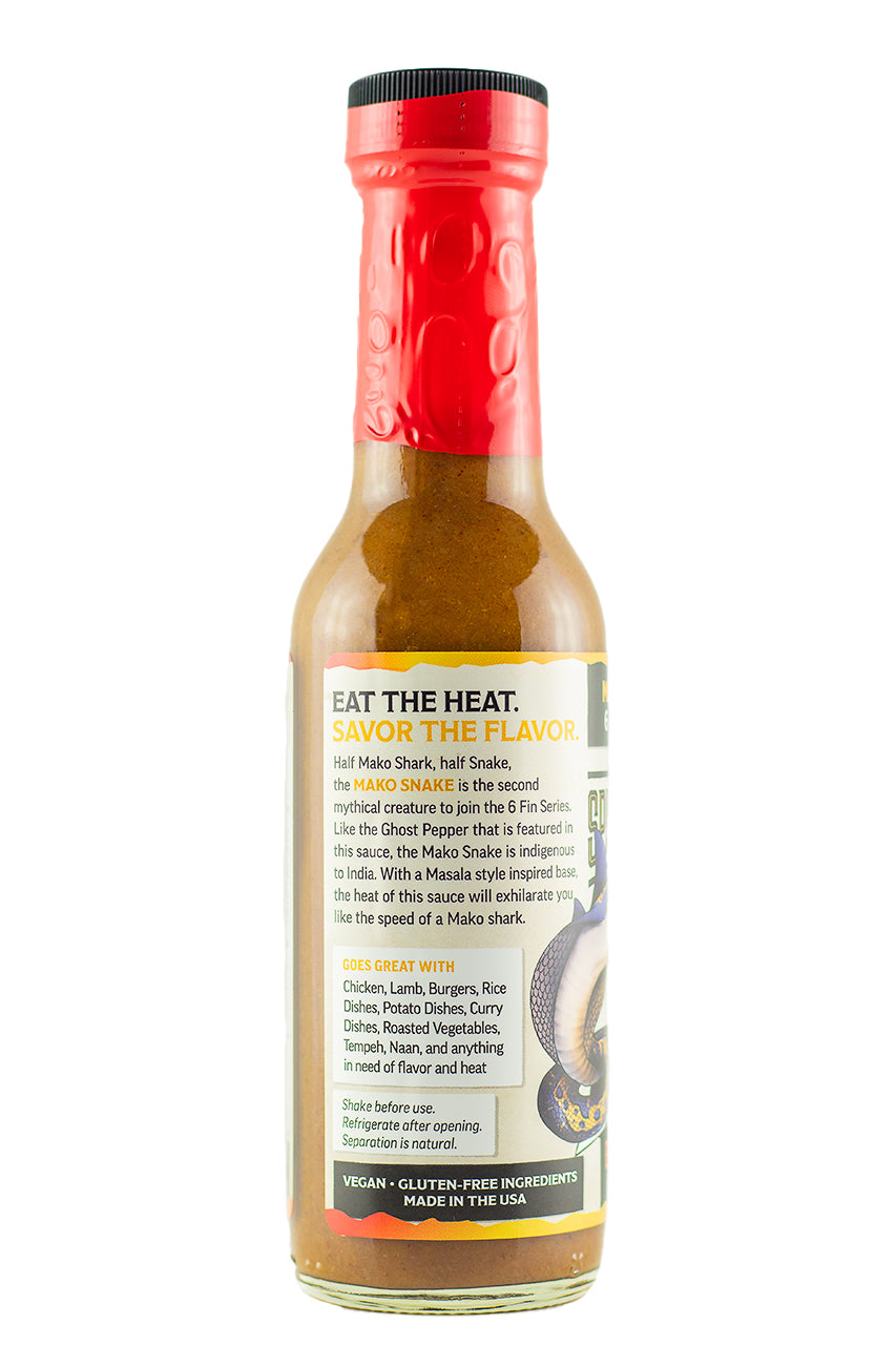 Mako Snake Hot Sauce | The Spicy Shark