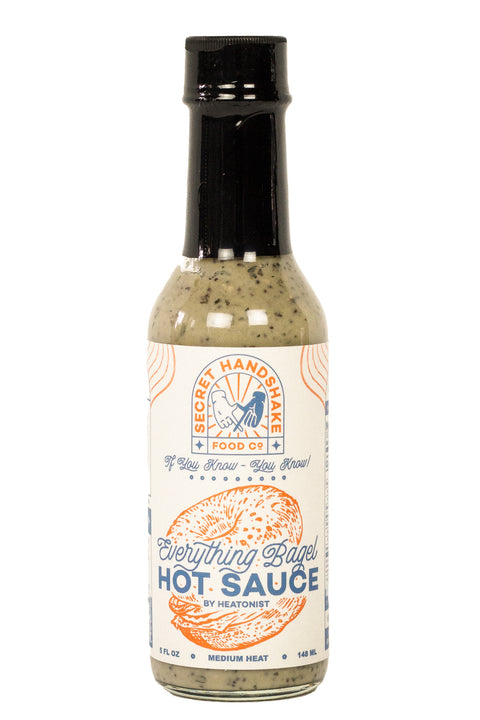Spicy Everything Bagel Hot Sauce