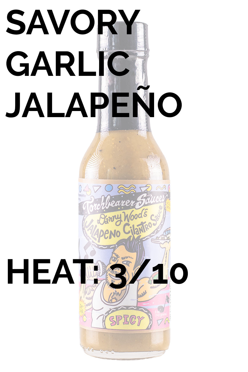 Danny Wood's Jalapeno Cilantro Hot Sauce | Torchbearer Sauces