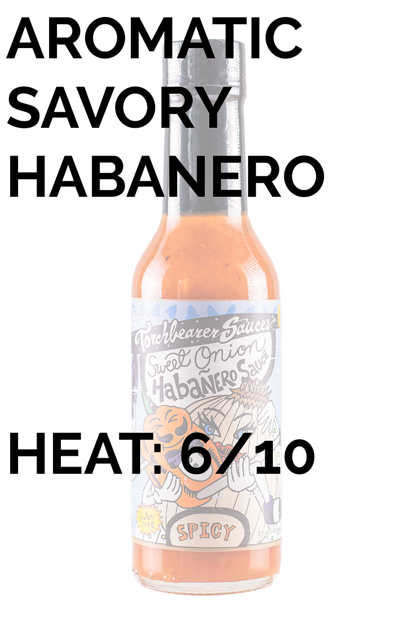 Sweet Onion Habanero Hot Sauce | Torchbearer Sauces