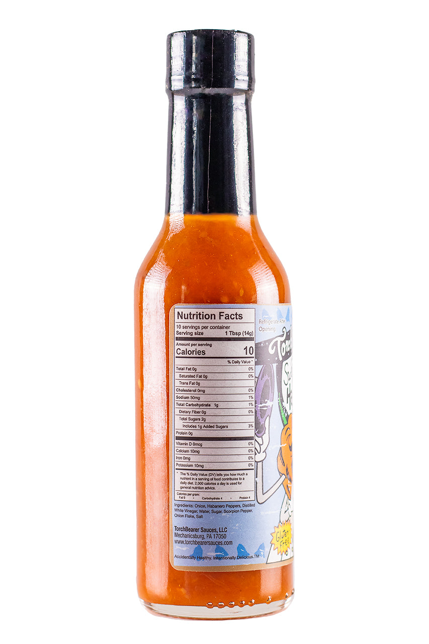 Sweet Onion Habanero Hot Sauce | Torchbearer Sauces