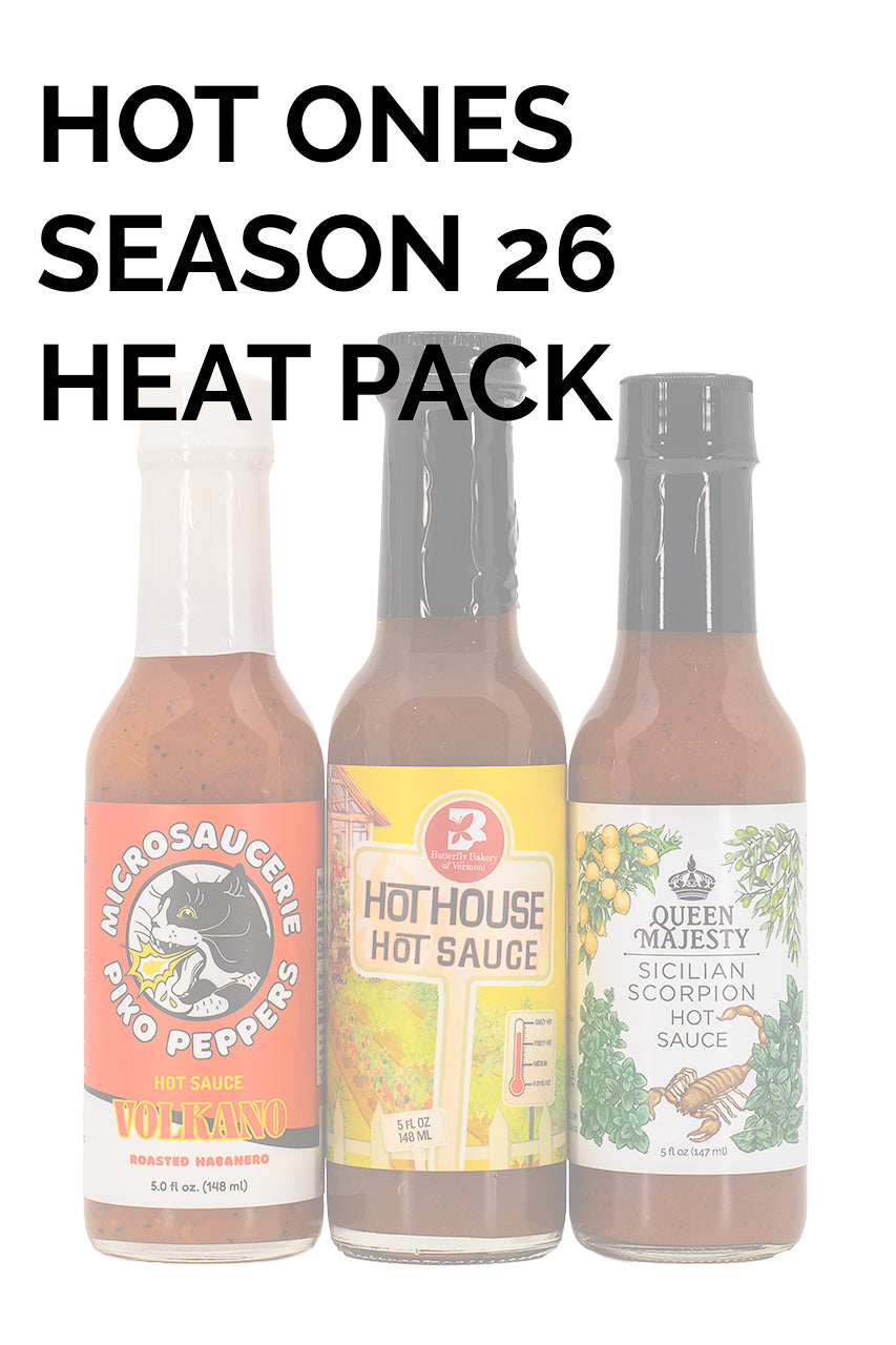 Hot Ones Hot Sauce Heat Pack - Season 26 | HEATONIST