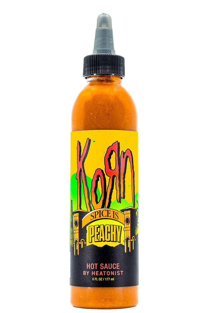 Spice is Peachy Hot Sauce | Korn