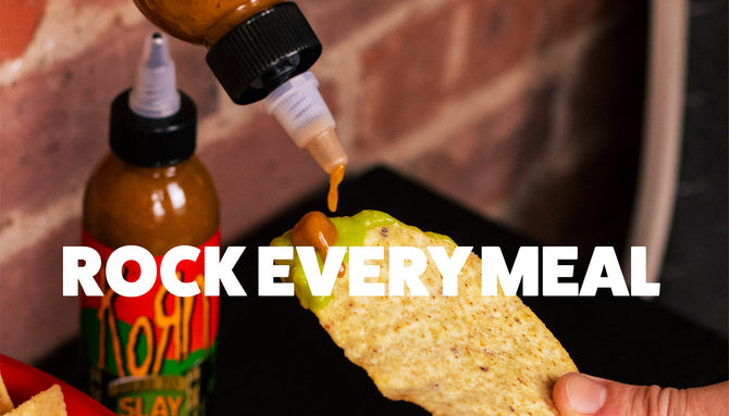 Rock Every Meal with Korn Hot Sauce