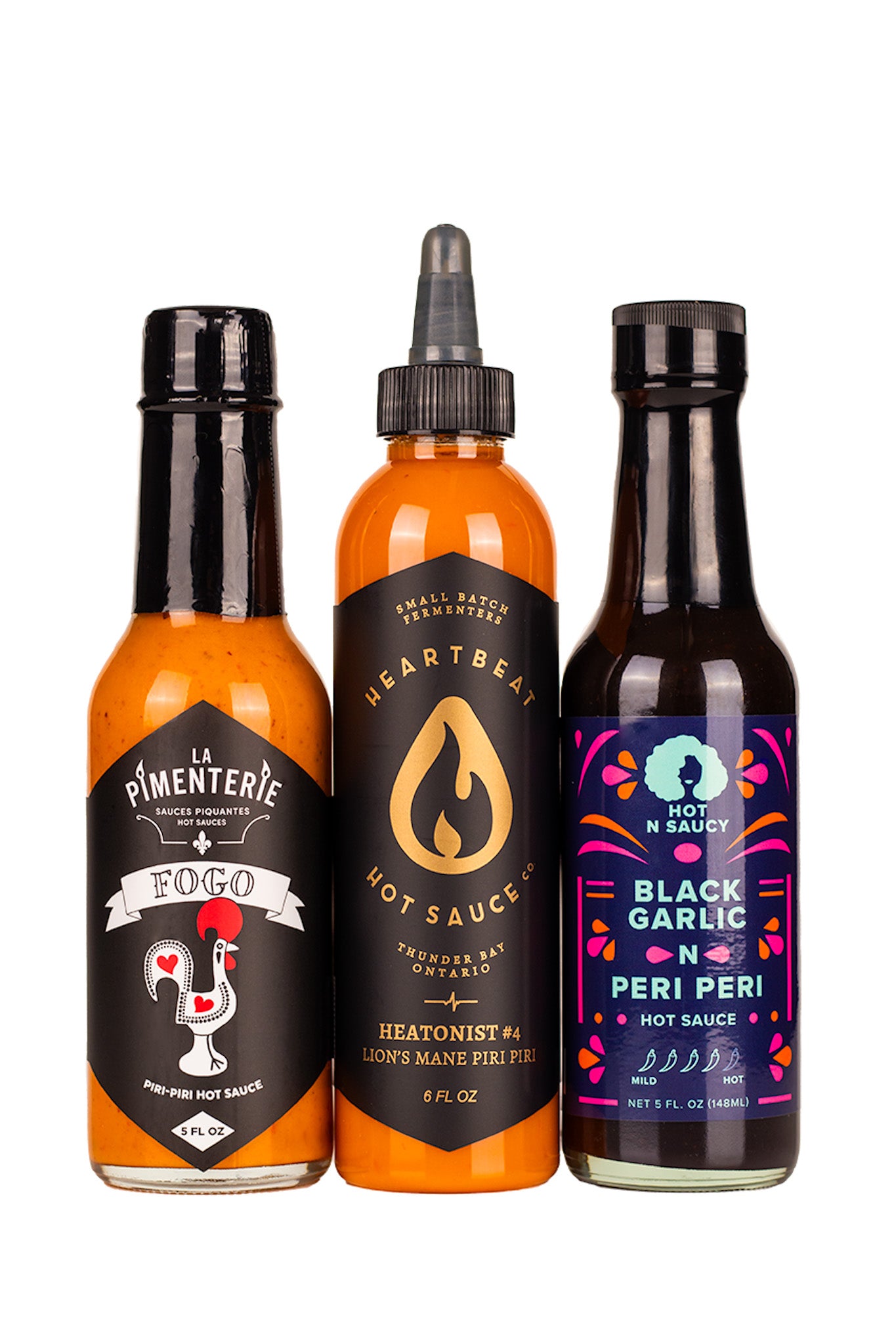 Peri Peri Hot Sauce Trio Pack