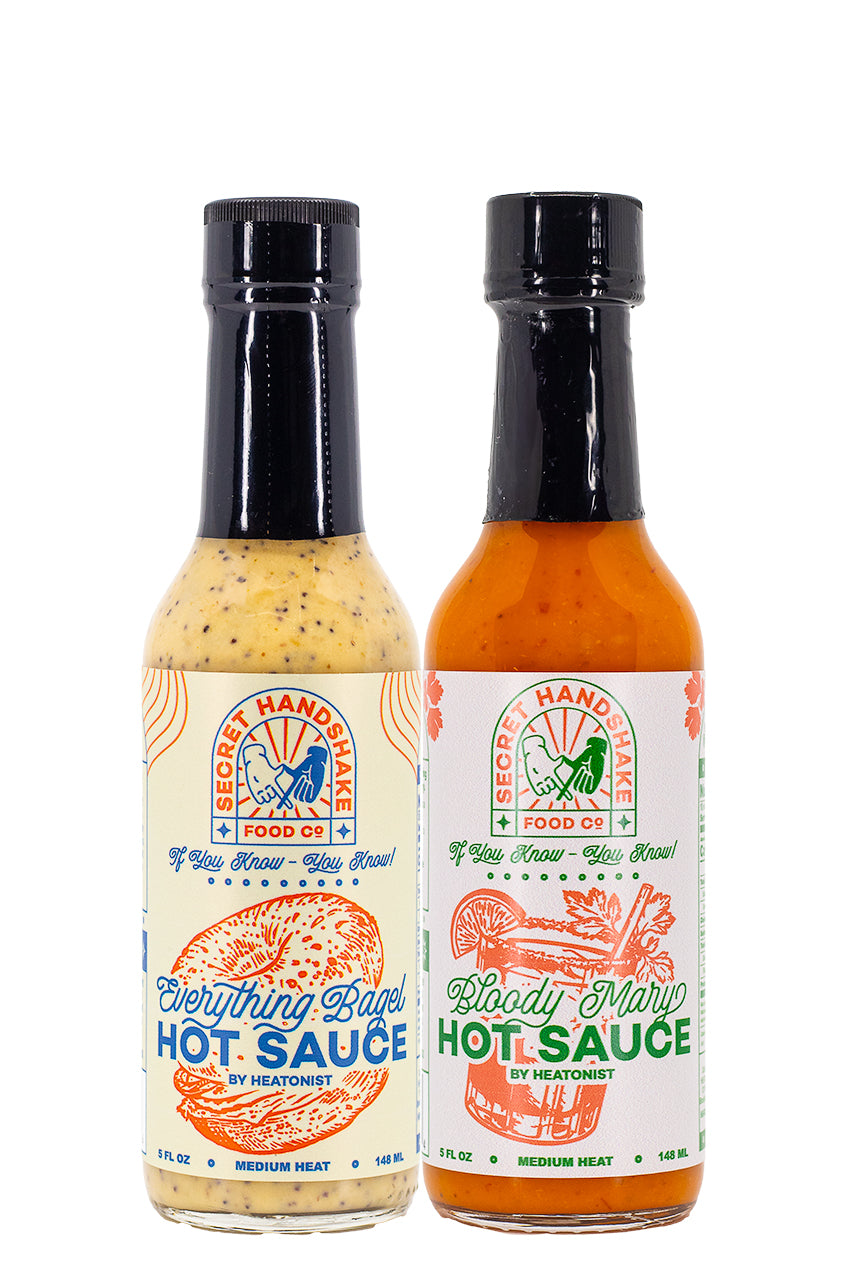 Secret Handshake Hot Sauce Duo Pack