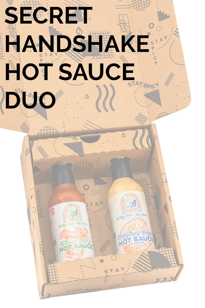 the secret handshake vape juice Secret Handshake Hot Sauce Duo Pack