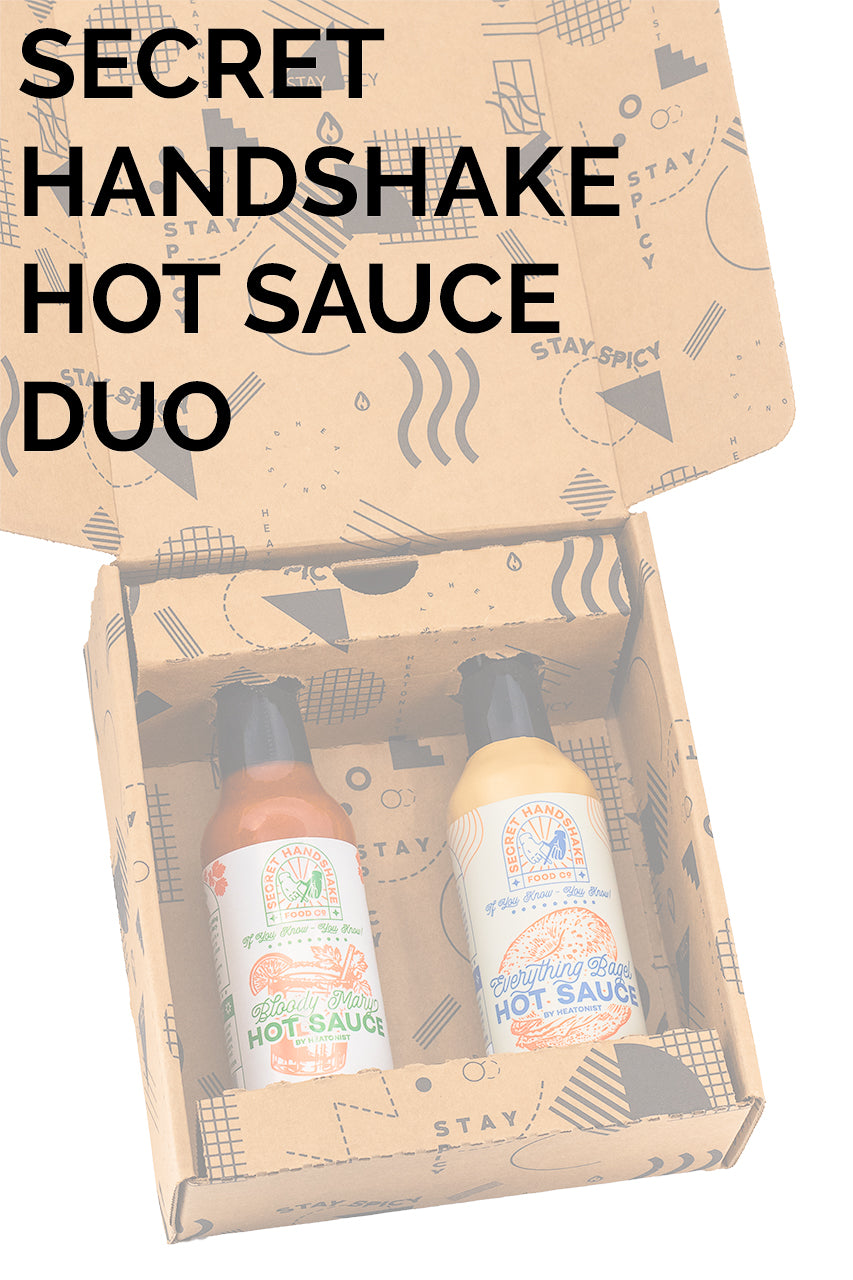 Secret Handshake Hot Sauce Duo Pack