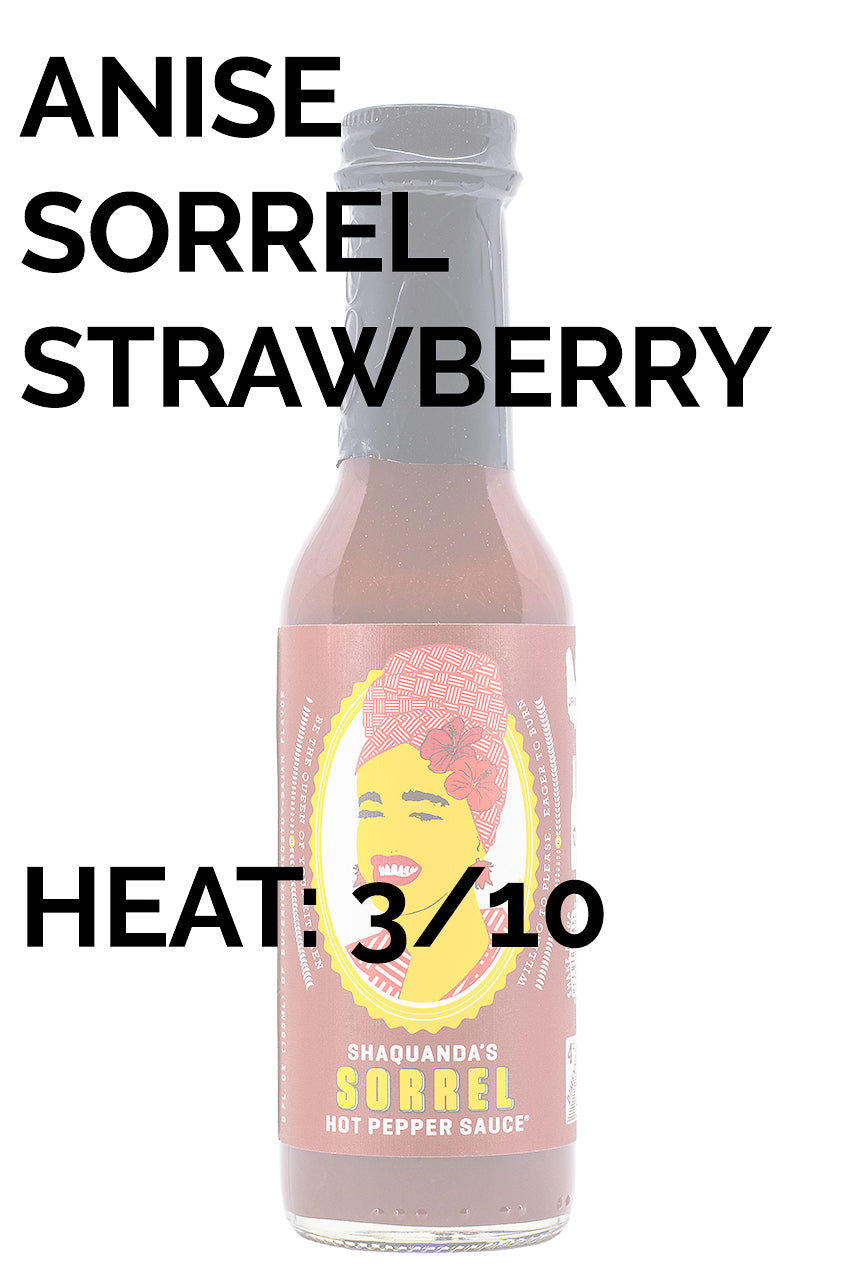 Shaquanda's Sorrel Hot Sauce | HEATONIST