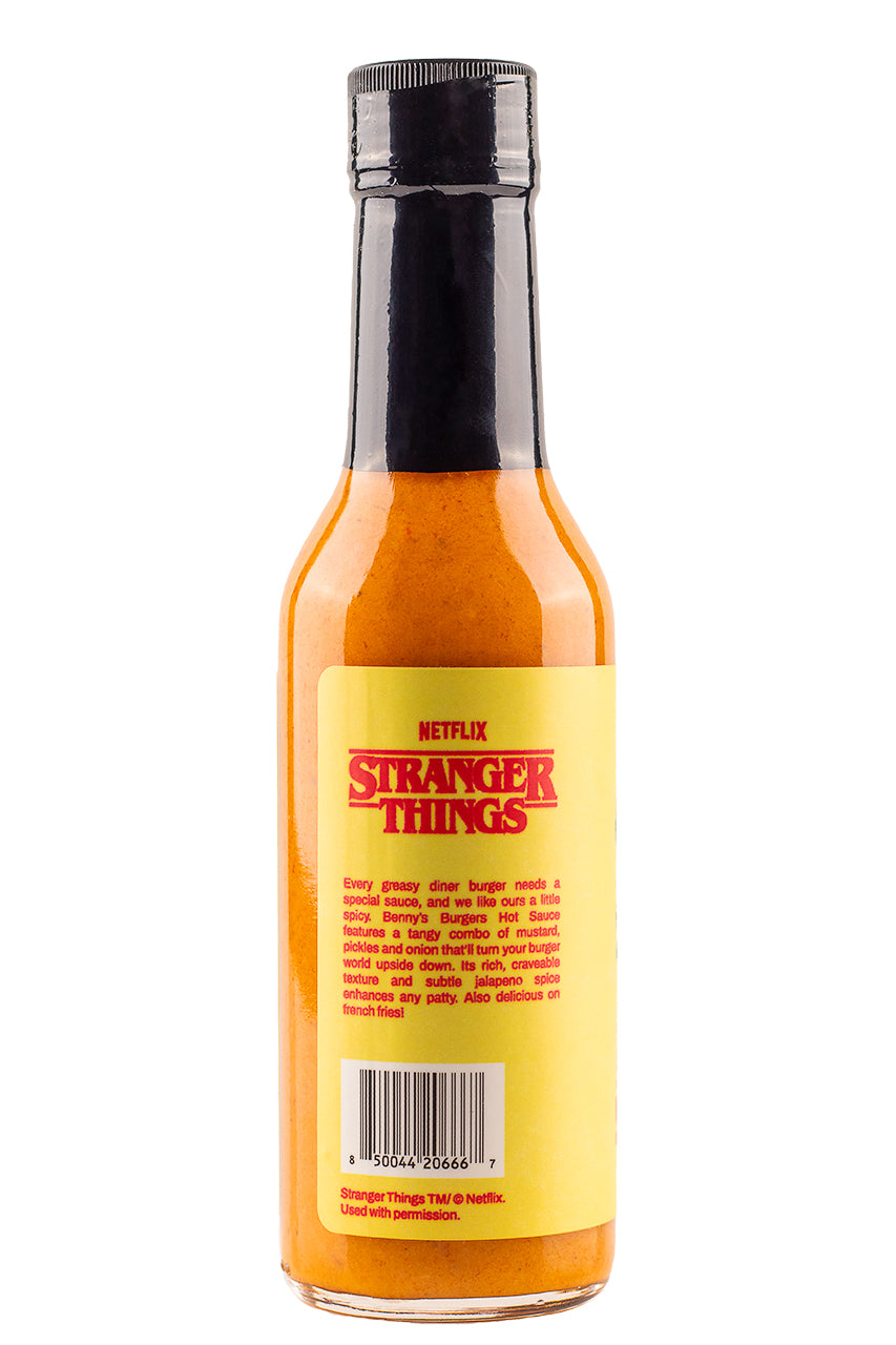 Benny’s Burgers Hot Sauce | Stranger Things