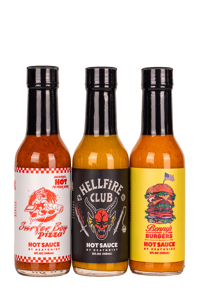 Stranger Things Hot Sauce Trio Pack | Stranger Things