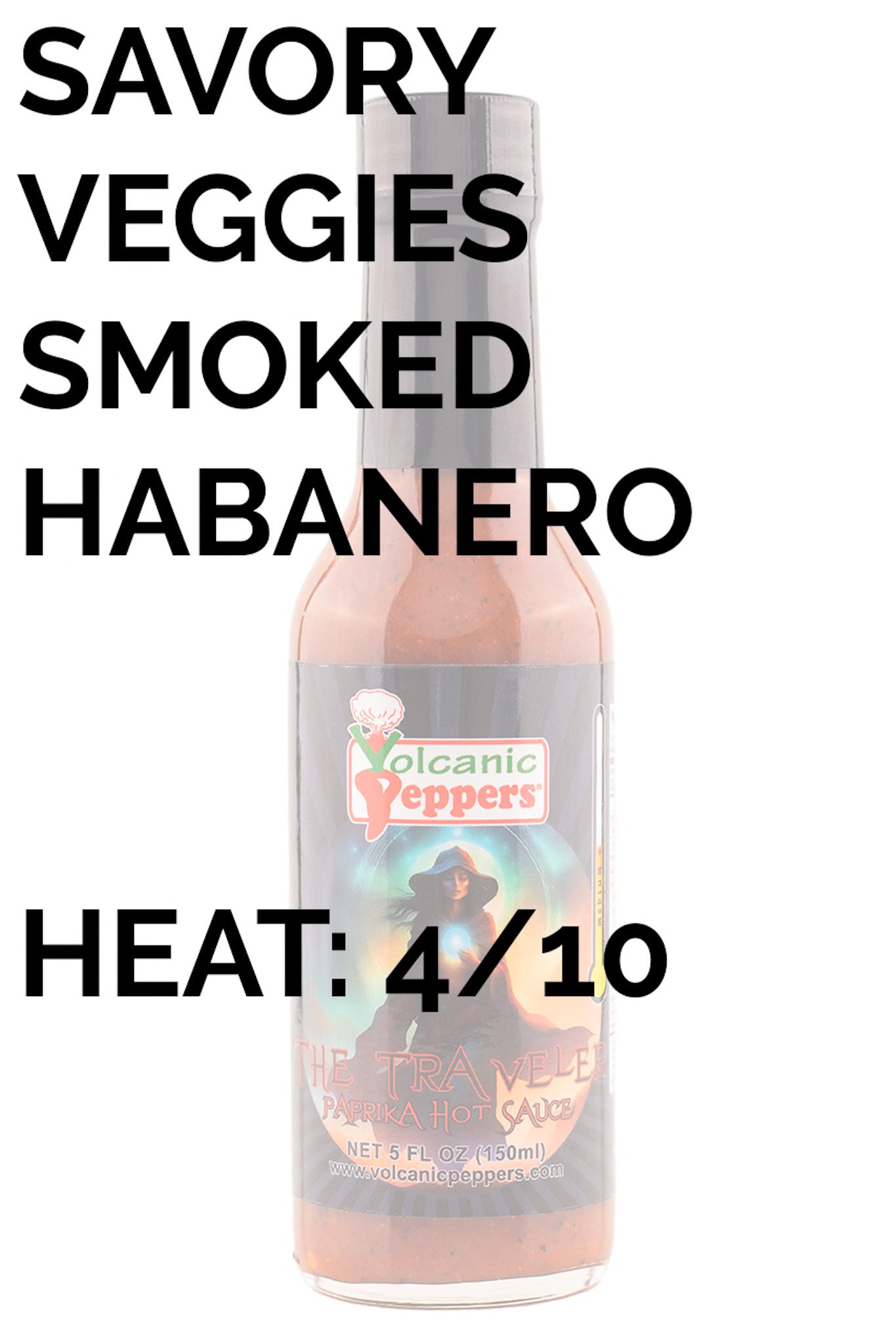 The Traveler Paprika Hot Sauce | Volcanic Peppers