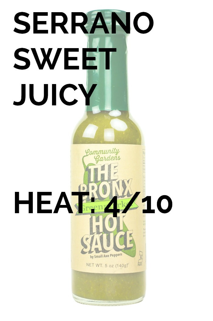 Small Axe Peppers The Bronx Green Mild Hot Sauce | HEATONIST Small Axe Peppers The Bronx Green Mild Hot Sauce | HEATONIST