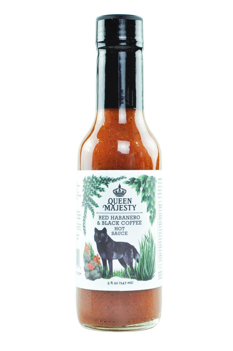 Red Habanero & Black Coffee Hot Sauce | Queen Majesty