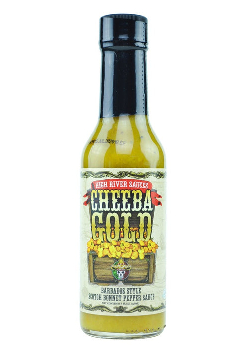 Cheeba Gold Hot Sauce | High River Sauces