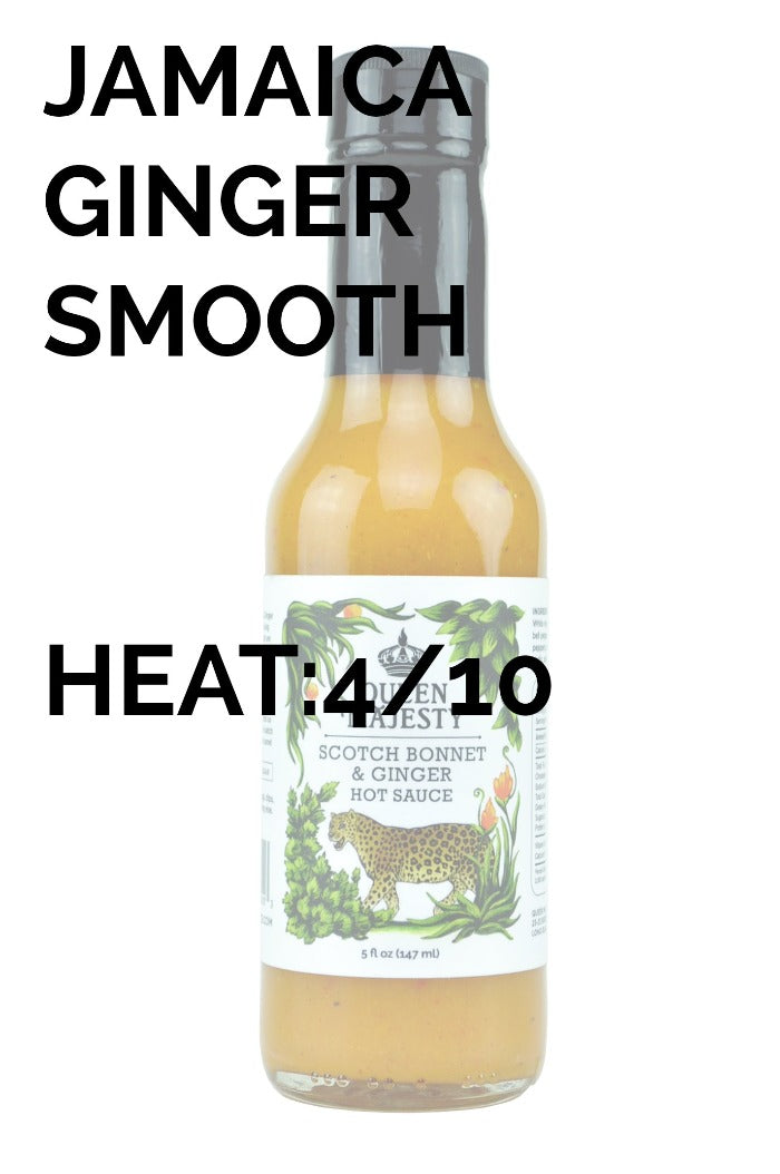 Scotch Bonnet & Ginger Hot Sauce | Queen Majesty