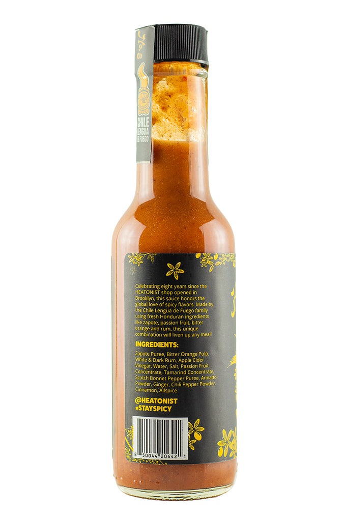 HEATONIST No. 8 Hot Sauce | Chile Lengua de Fuego