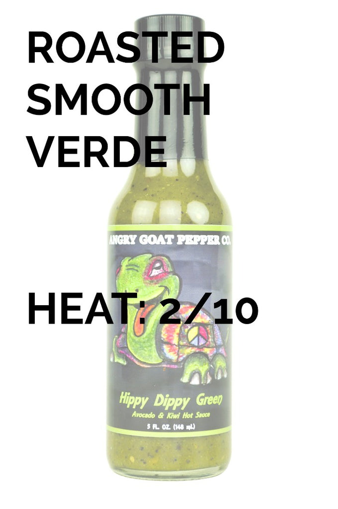 Hippy Dippy Green Hot Sauce | Angry Goat Pepper Co