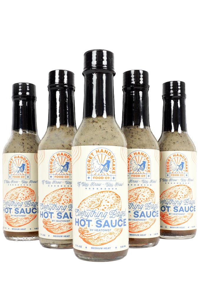 Secret Handshake Food Co Everything Bagel Hot Sauce 2-Pack