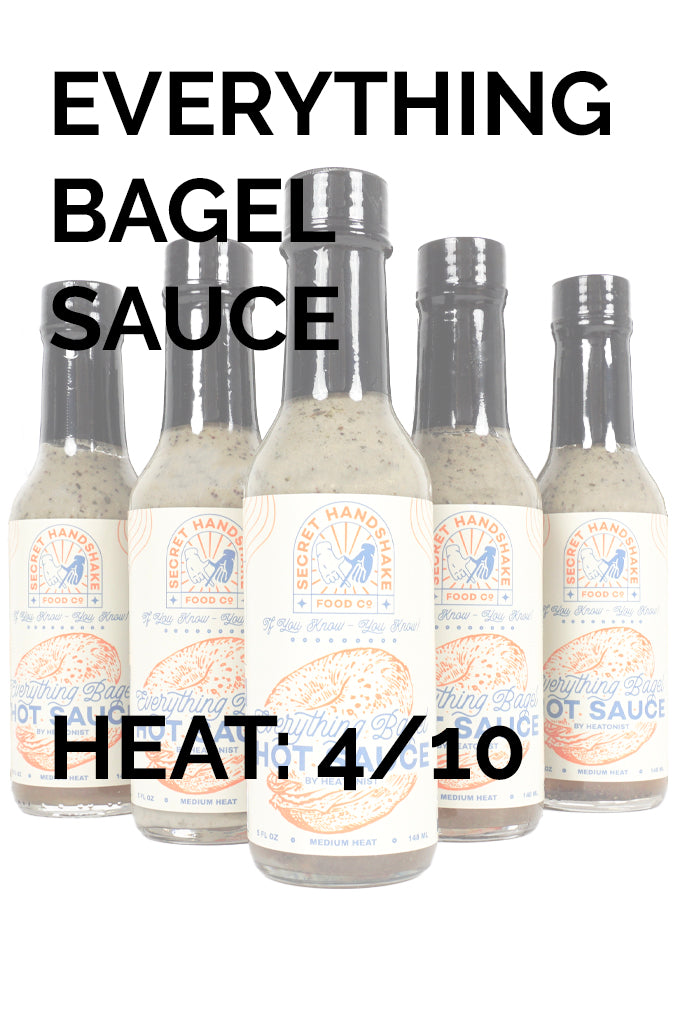 Everything Bagel Hot Sauce | Secret Handshake Food Co