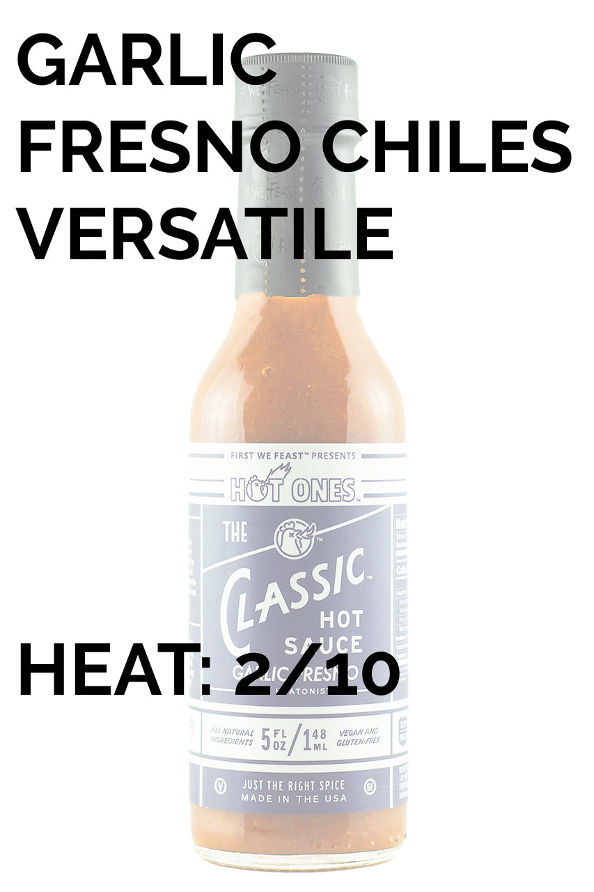 The Classic - Garlic Fresno Edition | Hot Ones Hot Sauce | HEATONIST