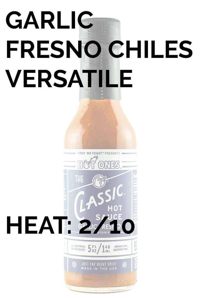 The Classic Hot Sauce Garlic Fresno | Hot Ones Hot Sauce