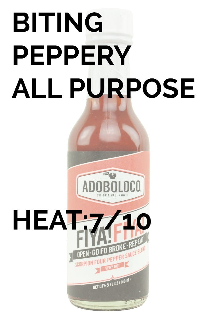 Fiya! Fiya! Hot Sauce | Adoboloco