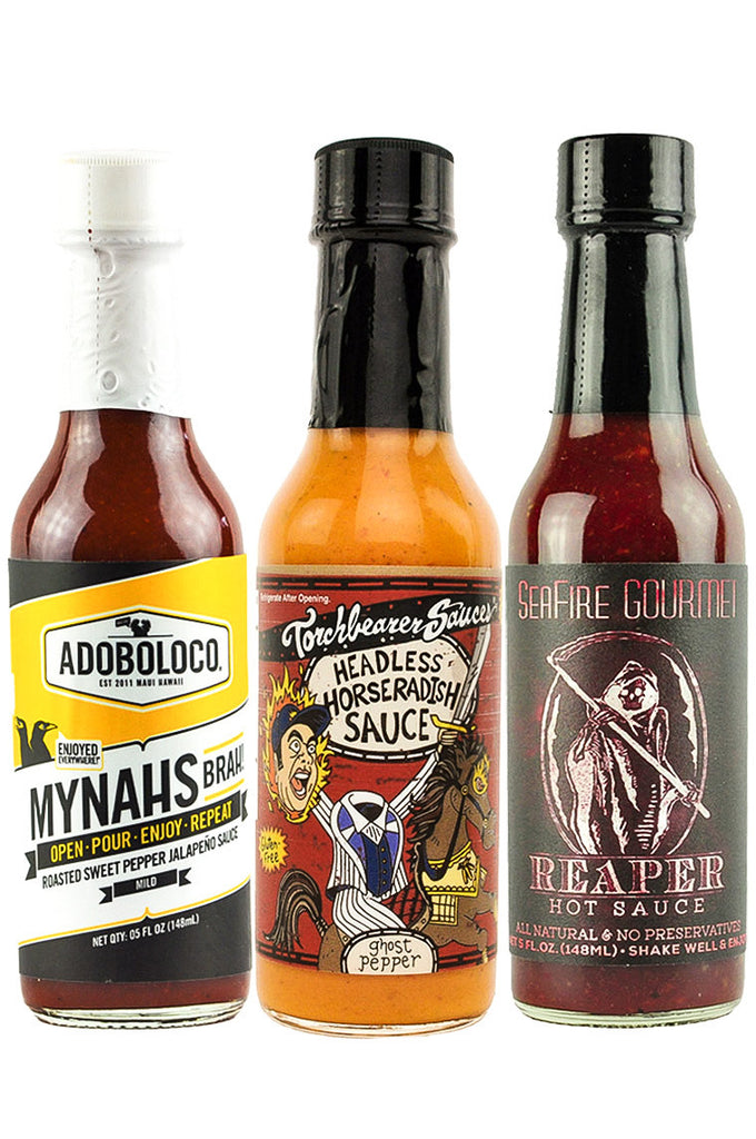 Get Grilling Hot Sauce 3 Pack