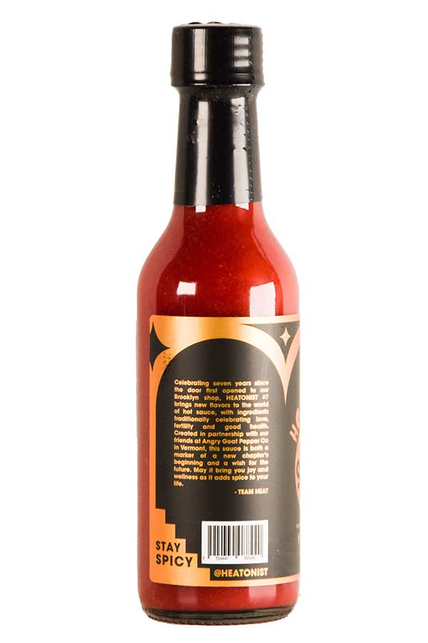 HEATONIST No. 7 Hot Sauce | Angry Goat Pepper Co