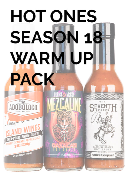 Hot Ones Season 18 Warmup Pack Hot Ones Hot Sauce Heatonist 7822