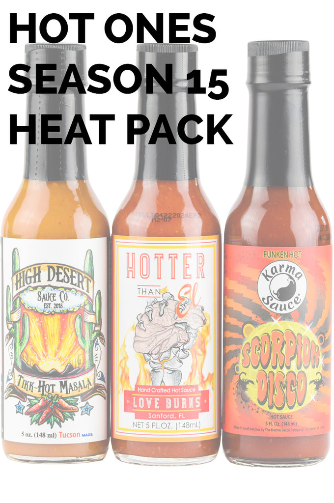Hot Ones Season 15 Heat Pack | Hot Ones Hot Sauce