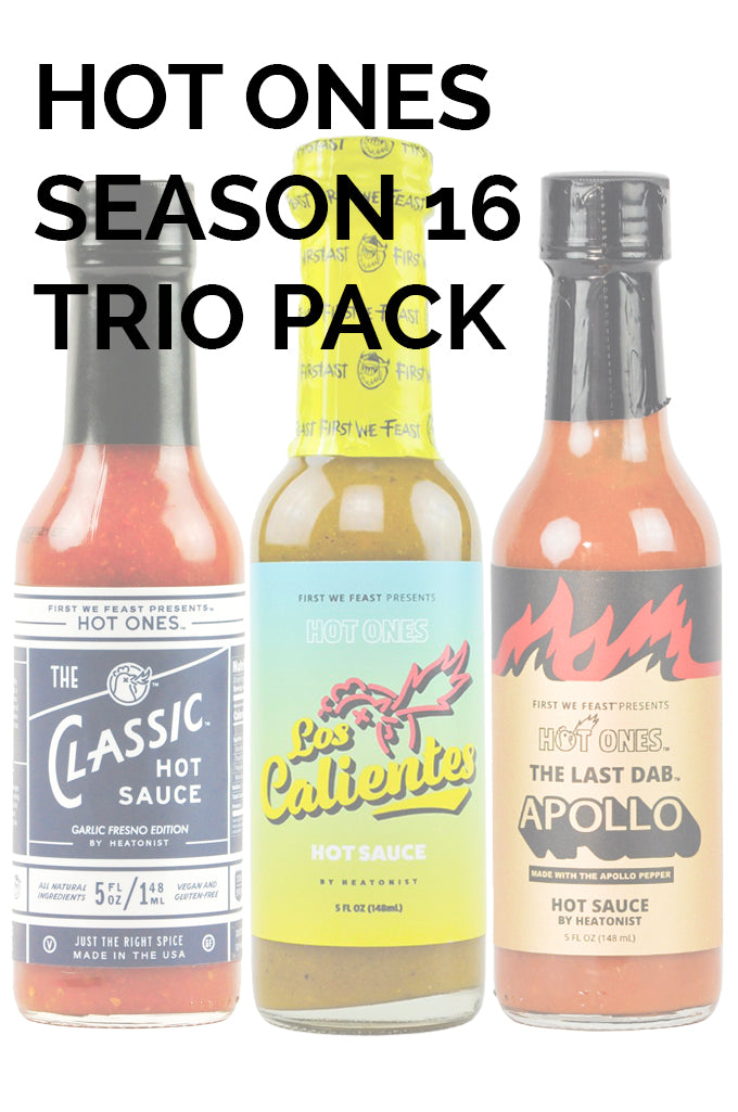 Hot Ones Hot Sauce Trio 